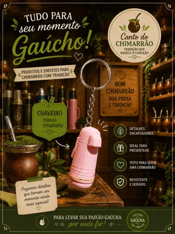 Llavero: CHAVEIRO VALENTINA — vista de referencia 2
