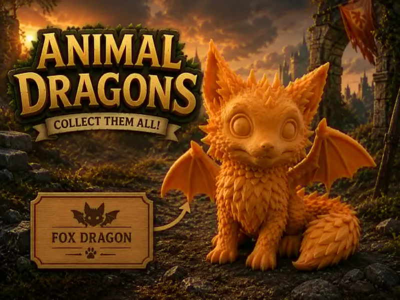Flox the Fox Dragon