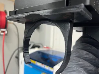 Omni Fiber Laser 4:/ 100mm fume extraction bracket