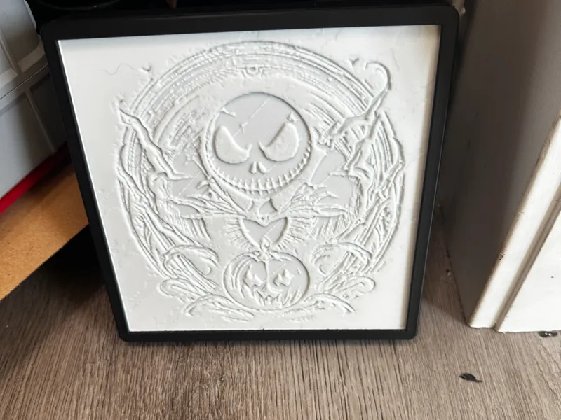 jack skelliton lithophane
