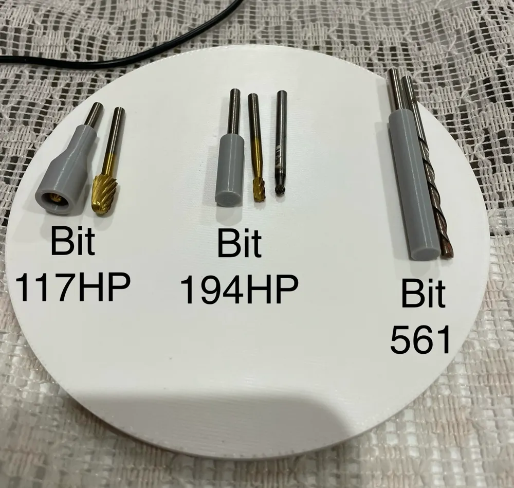 Bit Protector Dremel Milling/cutting bit cover protector by JVD - MakerWorld