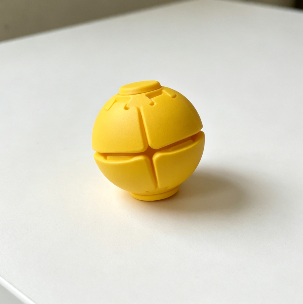Miniatura 5 do modelo 3D HelixCore – Press-to-Spin Squishy Ball
