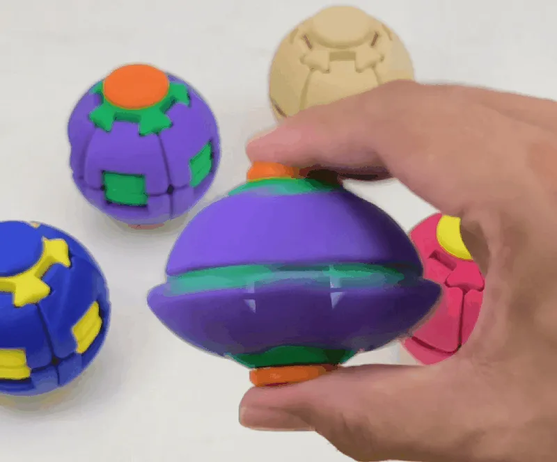 HelixCore – Press-to-Spin Squishy Ball view 2