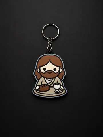 Llavero: Jesus-inspired keychain — vista de referencia 2