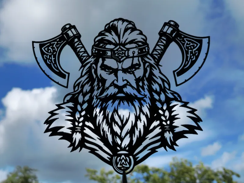 Viking Warrior Wall Art