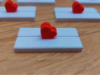 Name place card  holder weeding heart 