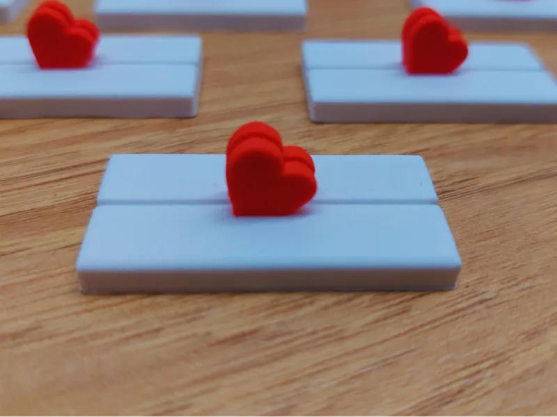 Name place card  holder weeding heart 