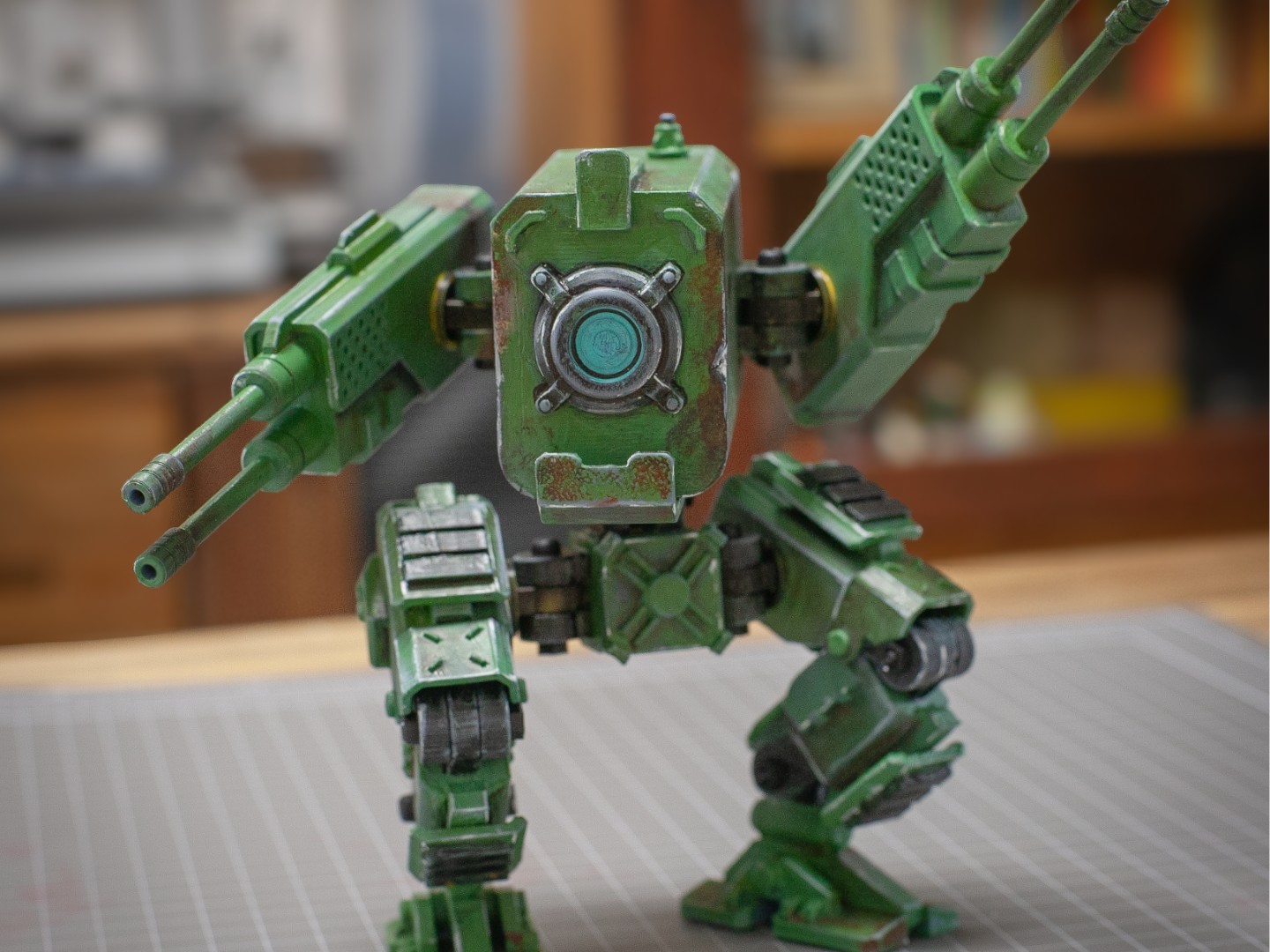 Miniatura 1 do modelo 3D AZ01武装机甲
