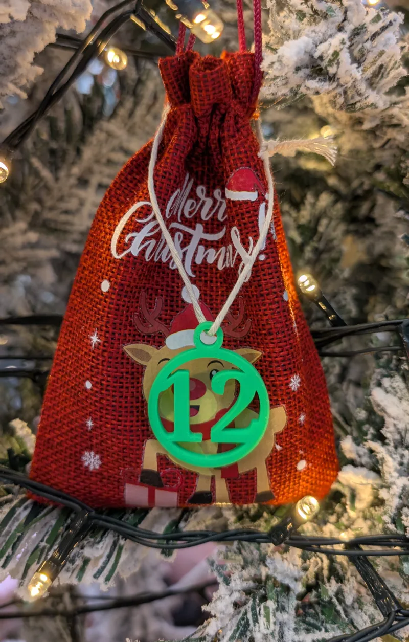 Numbers for Advent Calendar 1-31