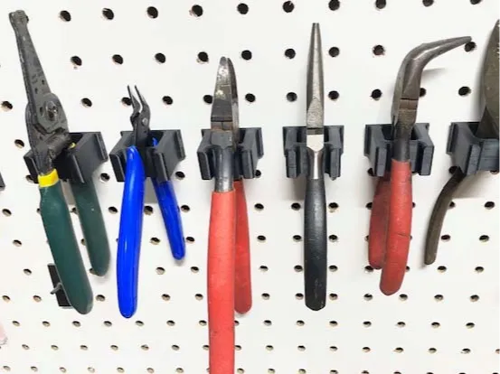 Pliers Holder for Pegboard