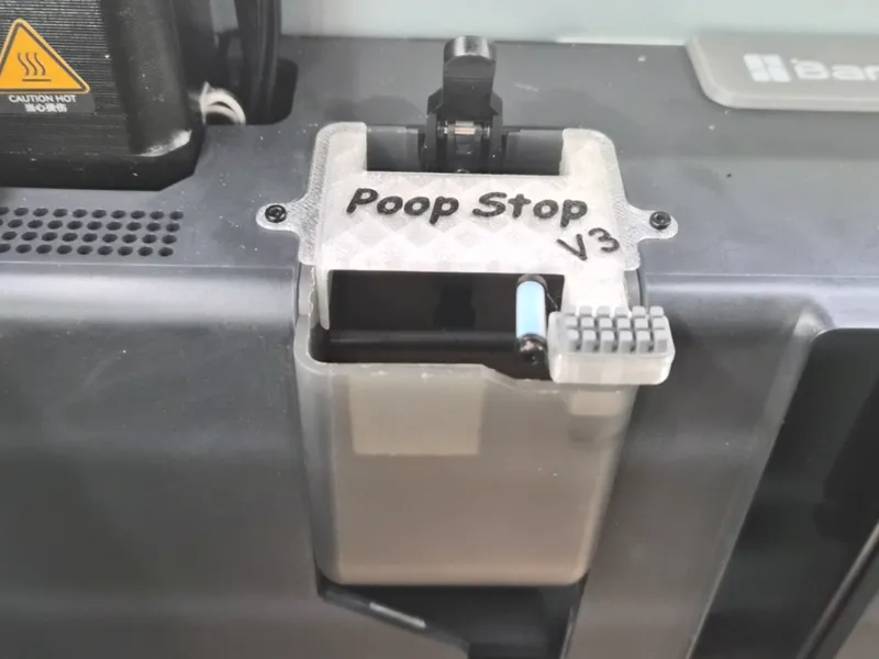 Poop Stop V3 with Nozzle Wiper