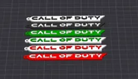 Porte-clés Call of Duty multicolore — photo 1