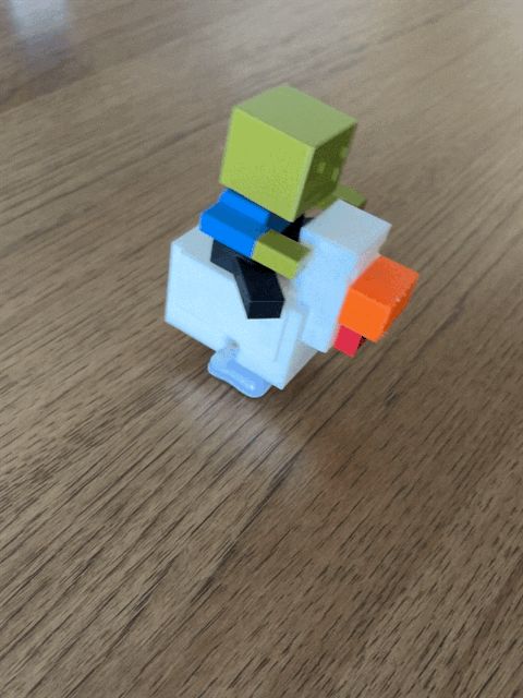 Wind Up Chicken Jockey