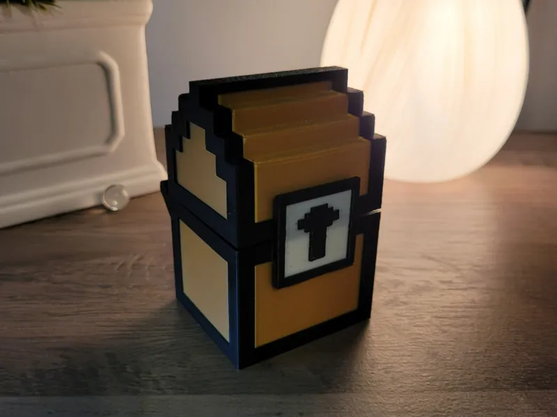 8 Bit Treasure Chest Switch Game Holder