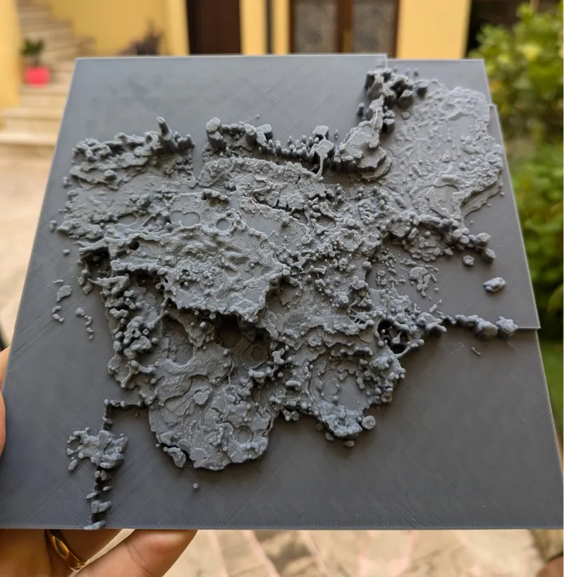 Satisfactory World Map