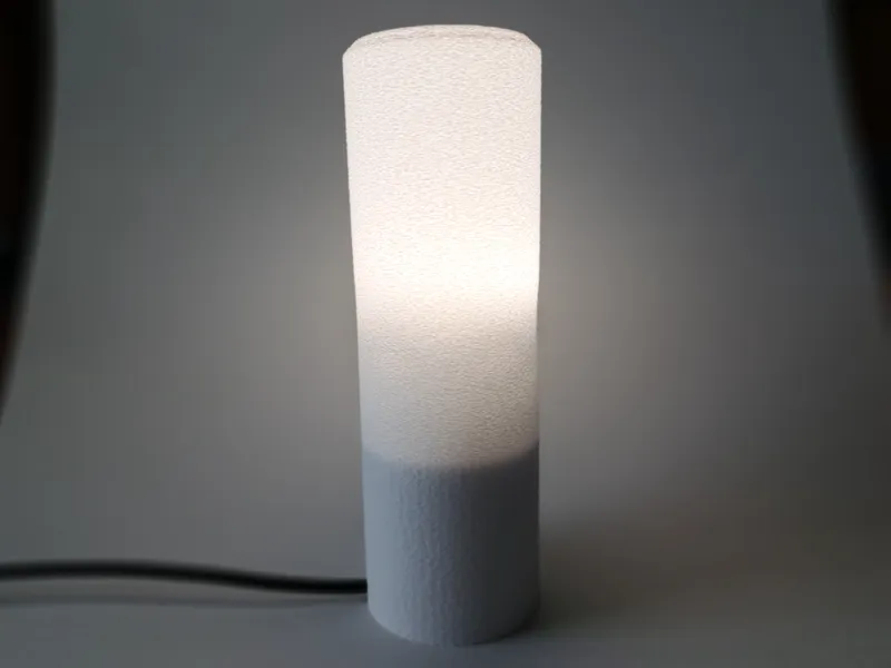 Cylindrical modern lamp