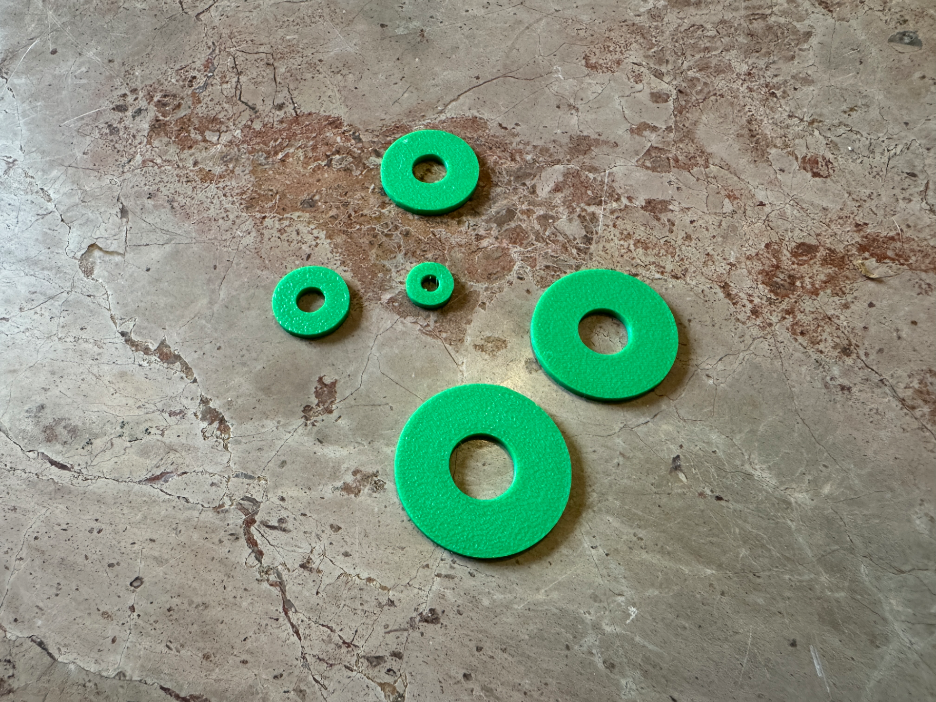 Washers / spacers M4 - M6 - M8 - M10 - M12