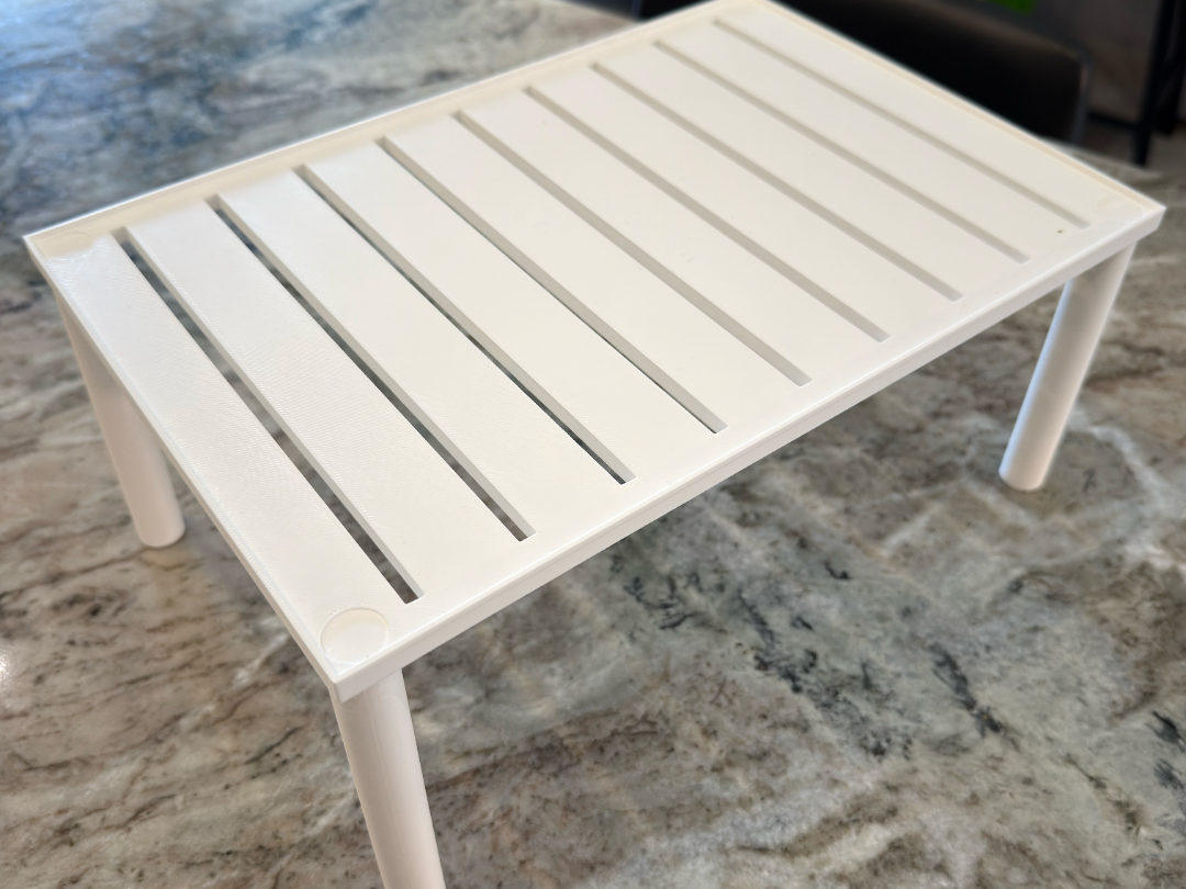 Minimalist Mug & Glass Cabinet Riser | 300x200mm