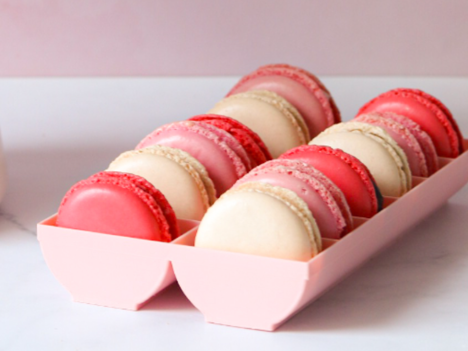 Boite de transport pour macarons