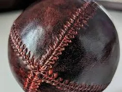 Lemonpeel Base Ball - Template with stitch holes