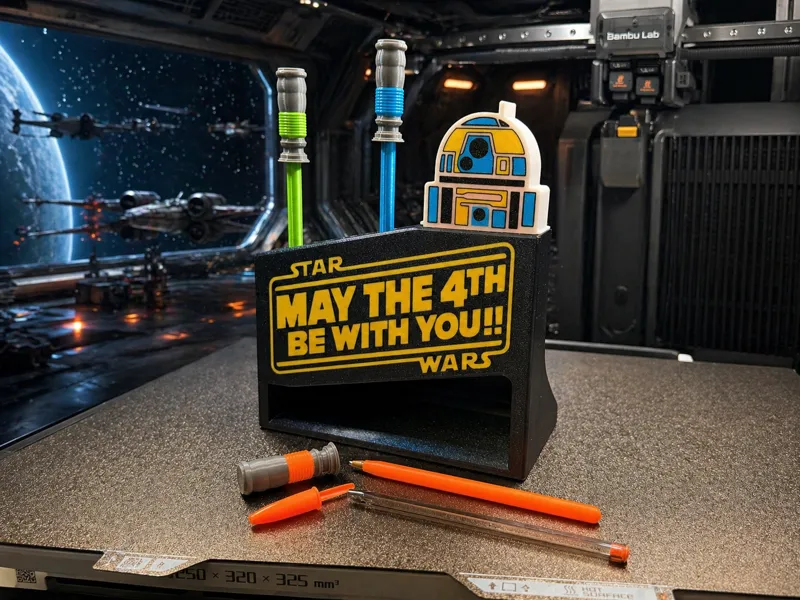 May the 4th… on your desk!