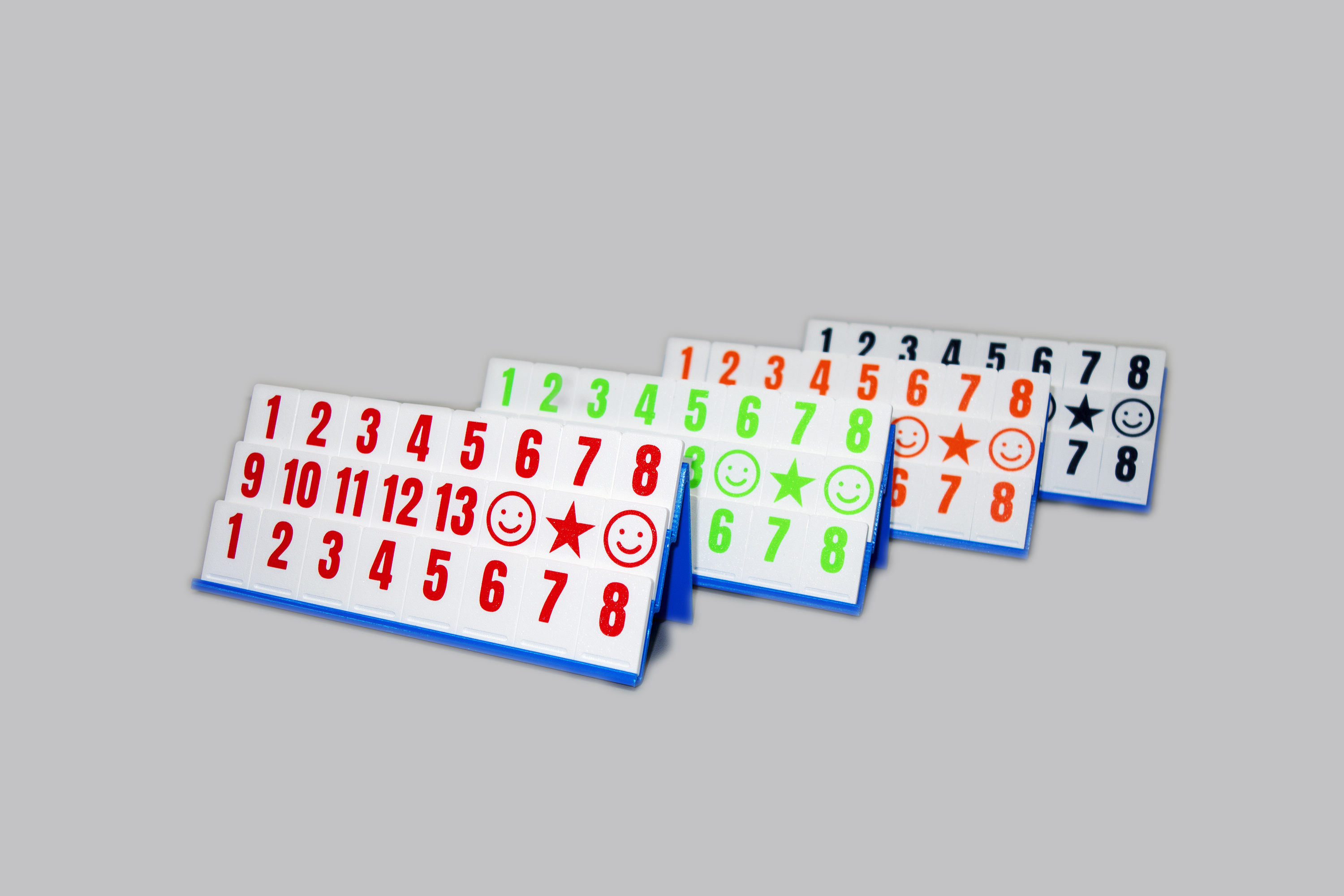 Miniatura 1 do modelo 3D Rummikub Optimized Set|Tiles,Stackable Racks & Box