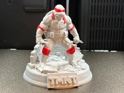 TMNT Raphael Sketch Statue | Dual Color Optional