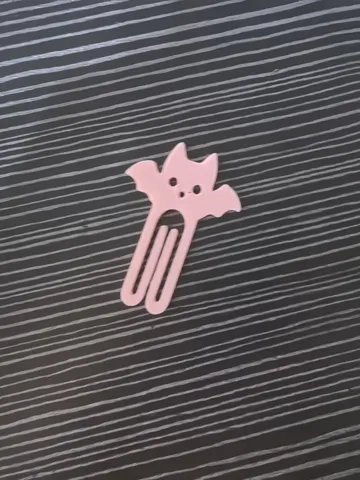 Clip o pieza de sujeción: Halloween Bats Cute Bag Clips – Paper Clip Fast — vista de referencia 3