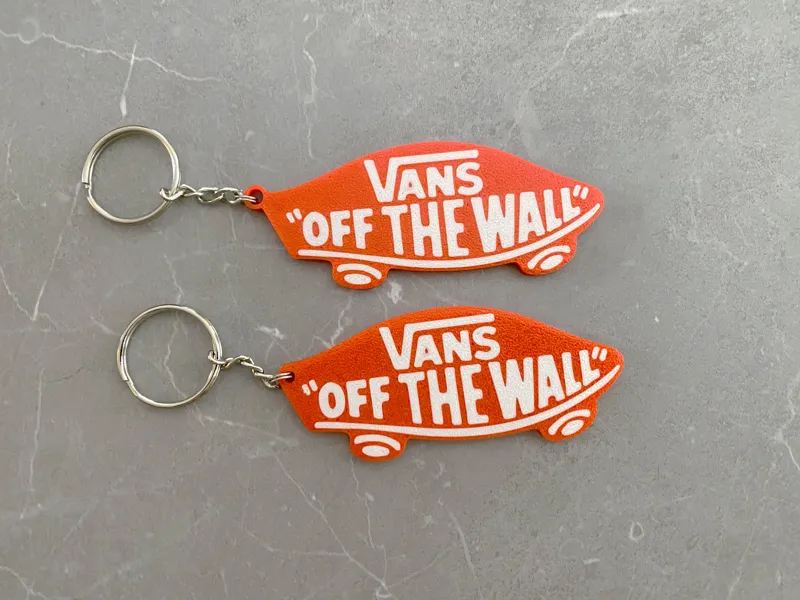 Vans Logo & Key Chain