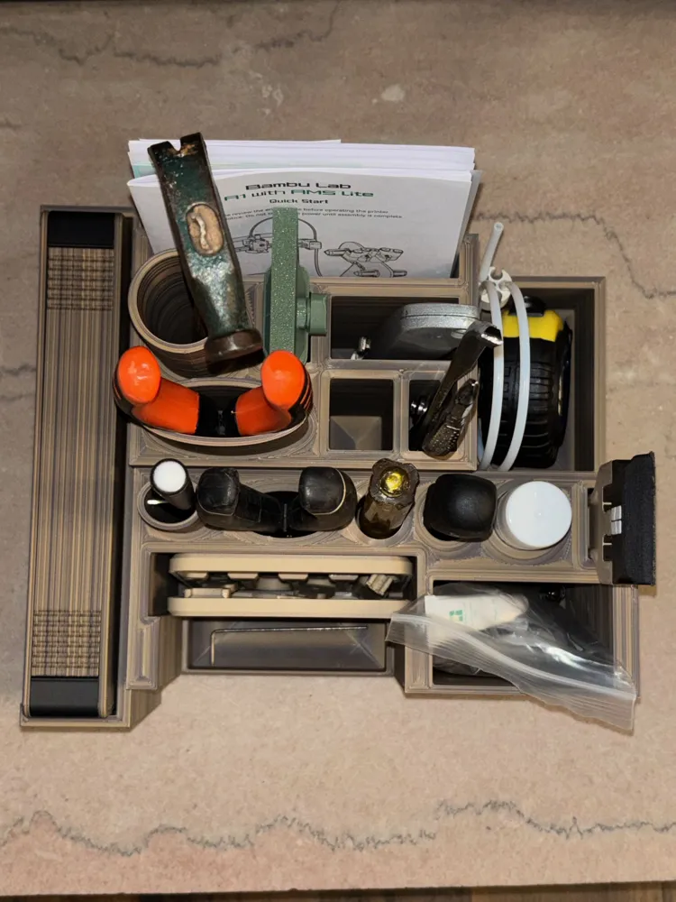 Printer Tool Organizer - Free 3D Print Model - MakerWorld