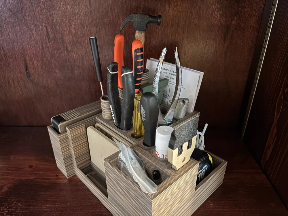 Printer Tool Organizer - Free 3D Print Model - MakerWorld