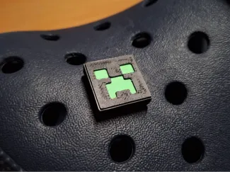 Minecraft Creeper Croc Charm (Jibbitz)