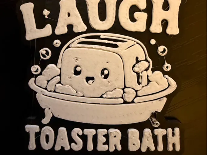 Live Laugh Toaster Bath Sign