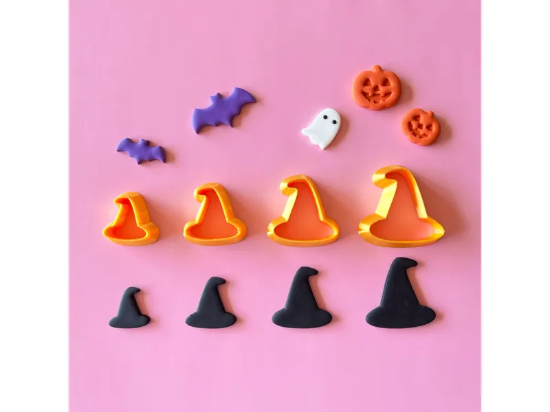 Halloween Witch Hat Clay Cutter