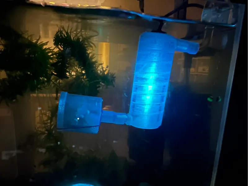 UV sterilizer lamp designed for mini tank