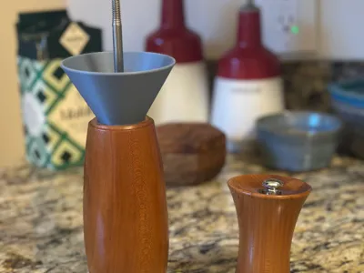 Pepper Mill Funnel