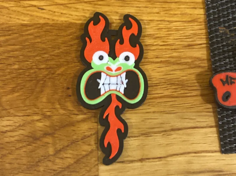 AKU   Samurai Jack keychain