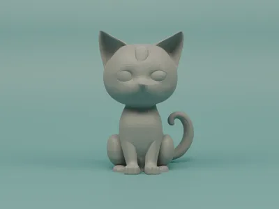 Cute Cat Figure Decoration