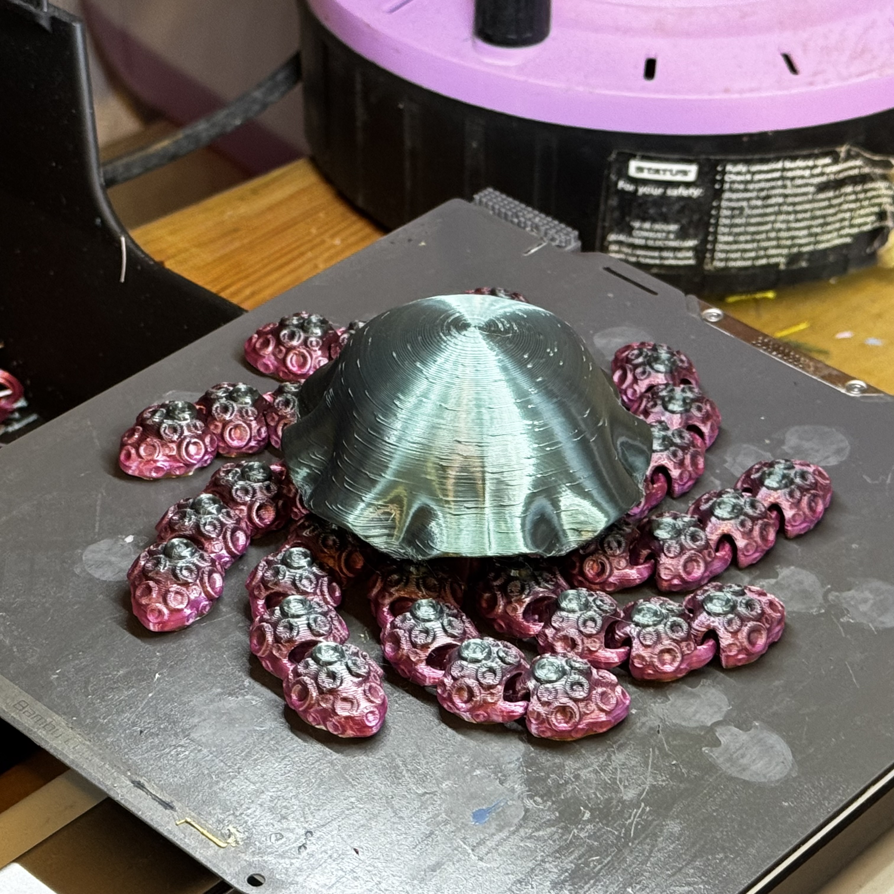 Miniatura 4 do modelo 3D Flexi Jellyfish