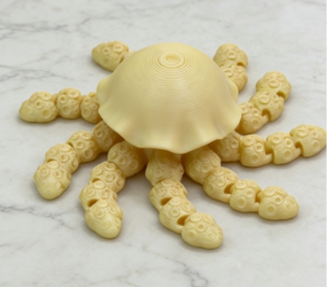 Miniatura 5 do modelo 3D Flexi Jellyfish