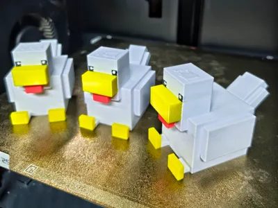 Minecraft Chicken cute