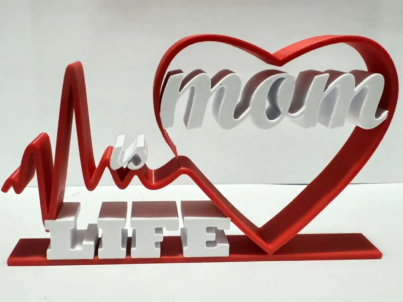 Festa Della Mamma Dono "mom is life" Mamma è vita
