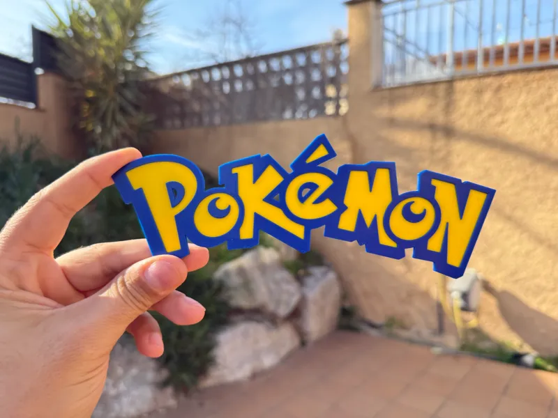 Pokémon 2 Color – Multicolor Layers + Keychain