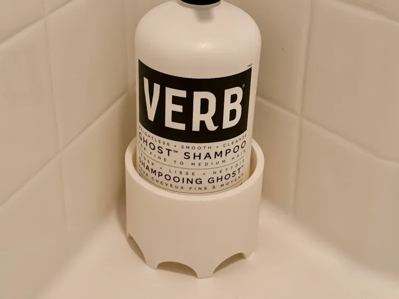 Shampoo Bottle Drain Tray