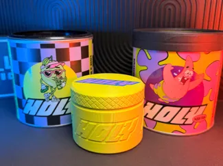 Holy Energy Vorratsdose Solo und Dual Inlay Scoop
