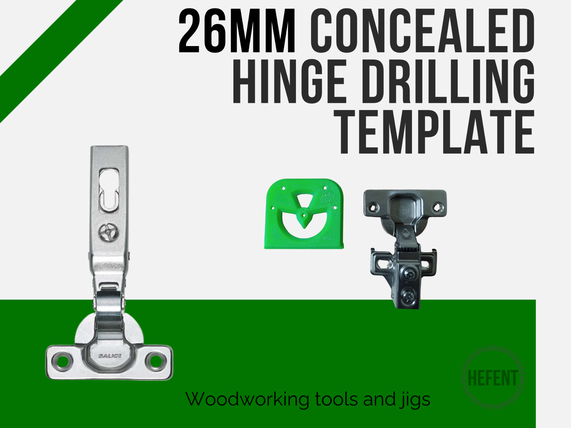 26mm Concealed Cup Hinge Template