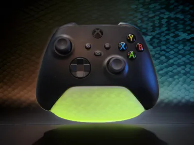 Xbox Controller Stand LED, Batteries, Rubber Feet