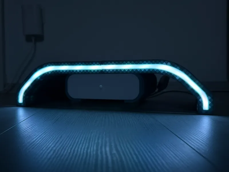 Modular LED Monitor Riser with Drawer