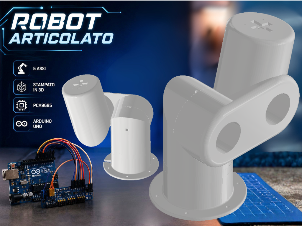 Articulated robot servo drived