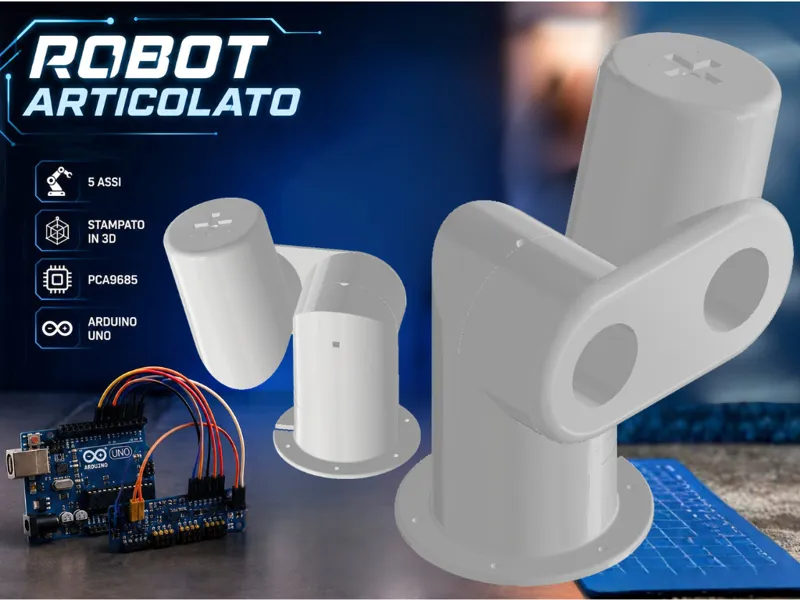 Articulated robot servo drived